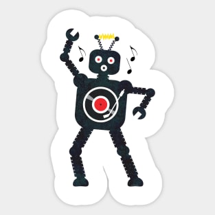 Dance-Bot Sticker